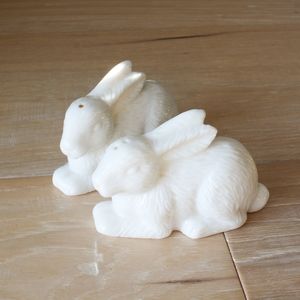 Vintage Bunny Salt & Pepper Shaker Set